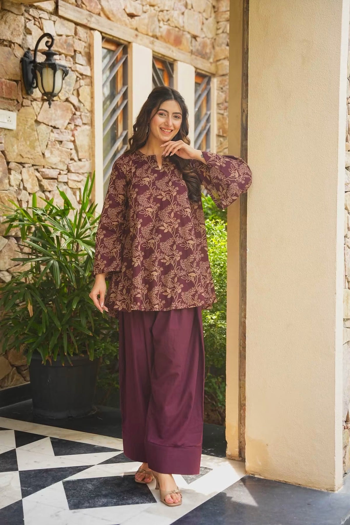 Eshwari Cotton Farshi Salwar Set