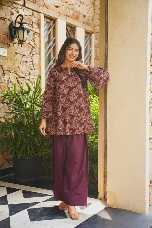 Eshwari Cotton Farshi Salwar Set