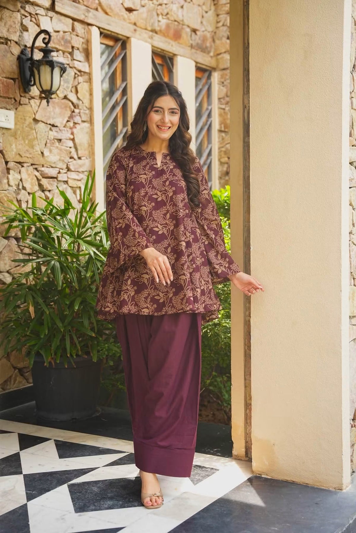 Eshwari Cotton Farshi Salwar Set