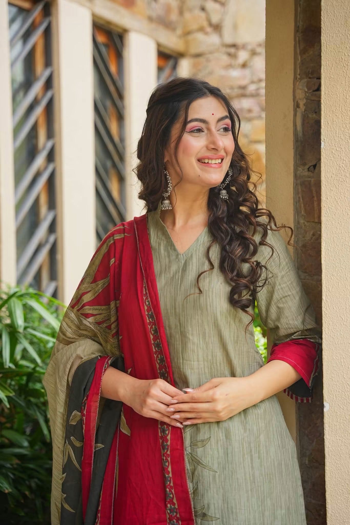 Harshika Printed Straight Kurta Set