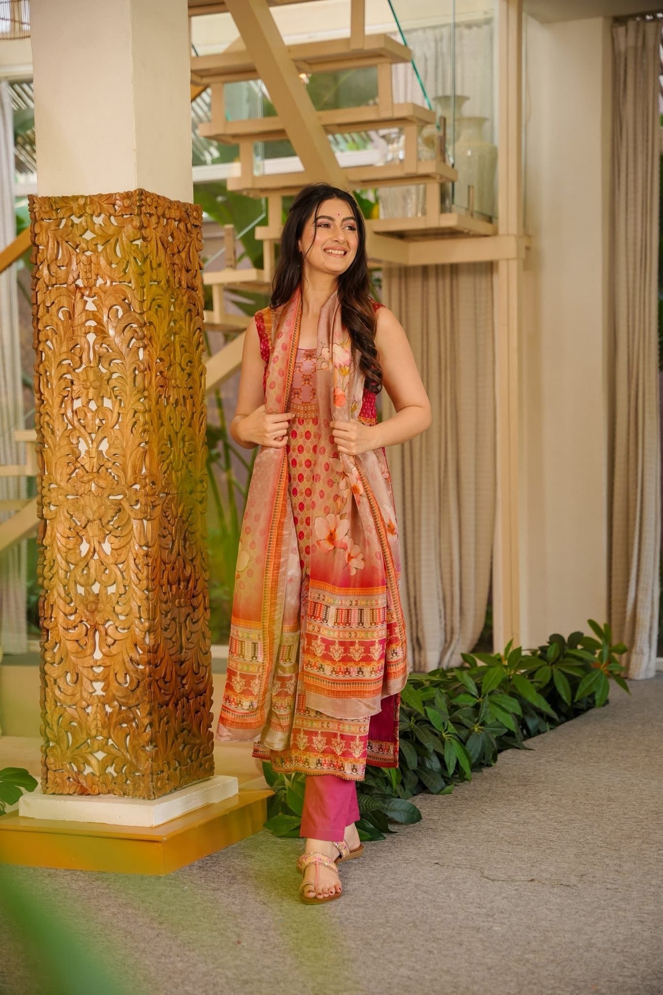 Sukanya Organza Kurta Set