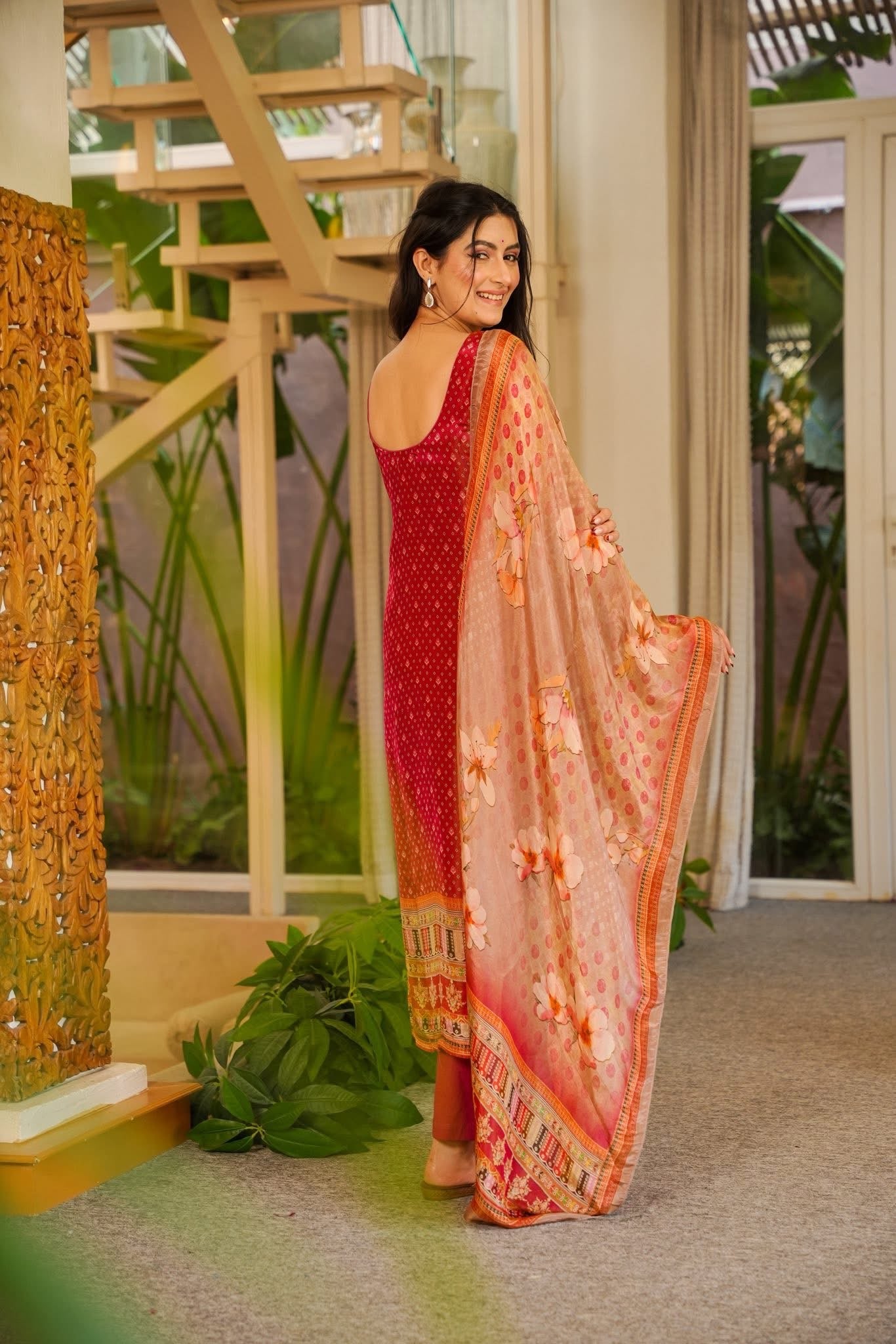 Sukanya Organza Kurta Set