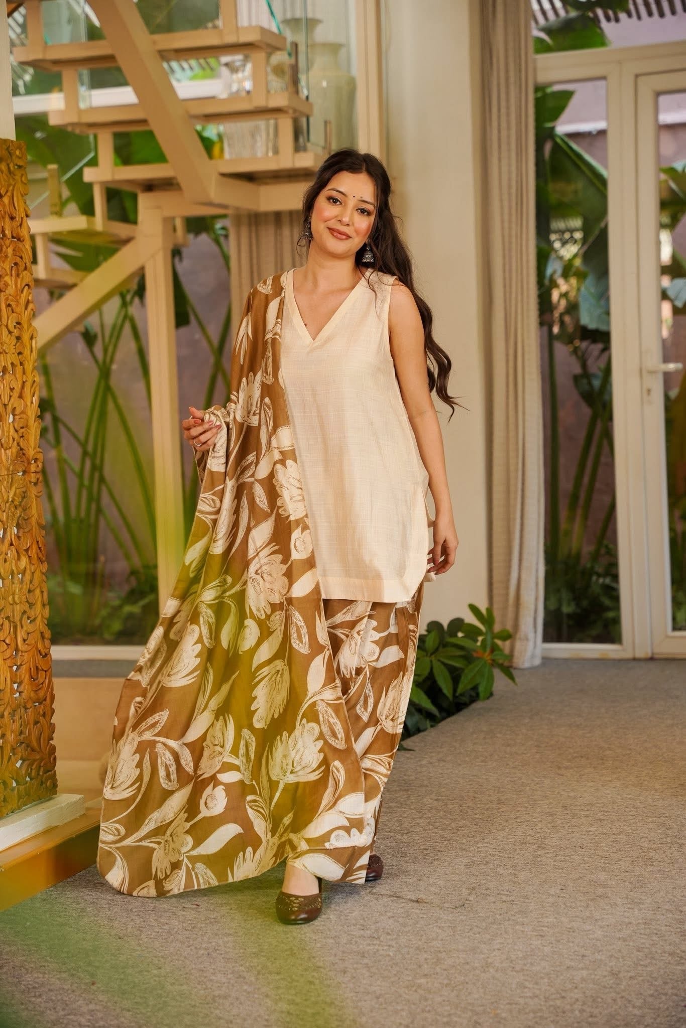 Nirvi Cotton Farshi Salwar Set