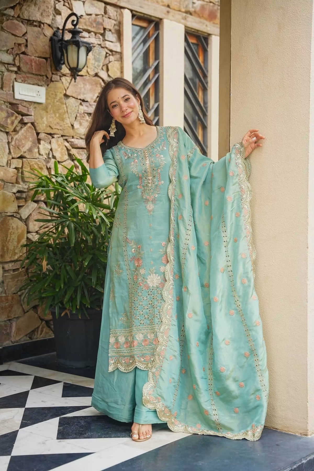 Vanashree Heavy Straight Kurta Set