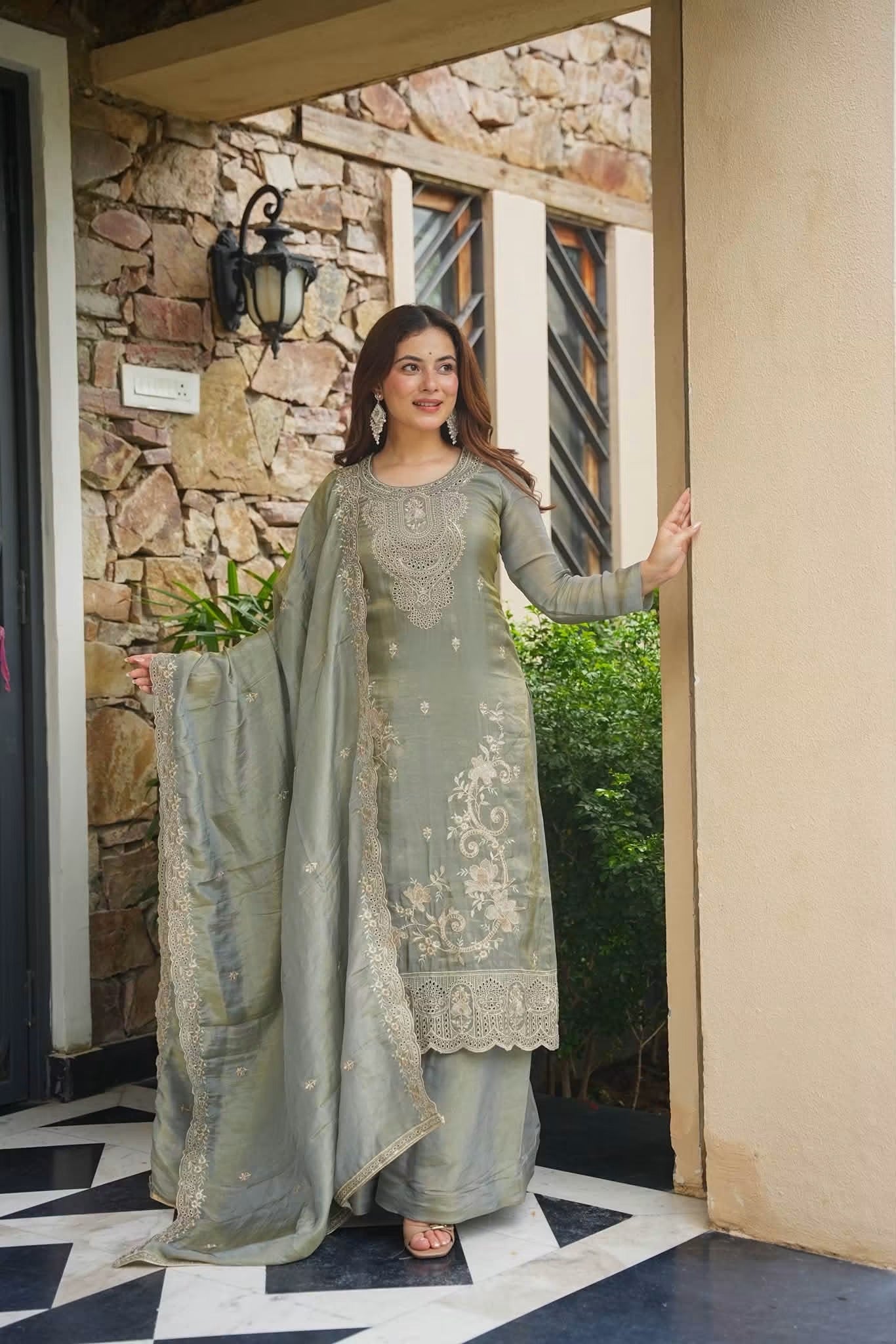 Ketaki Heavy Straight Kurta Set