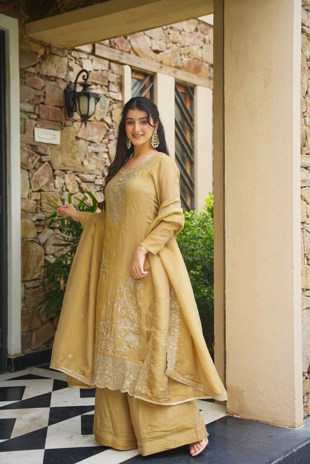 Bhanavi Heavy Straight Kurta Set