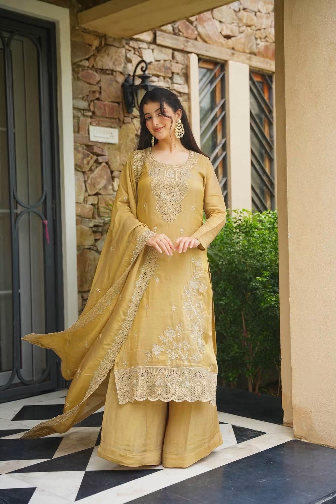 Bhanavi Heavy Straight Kurta Set