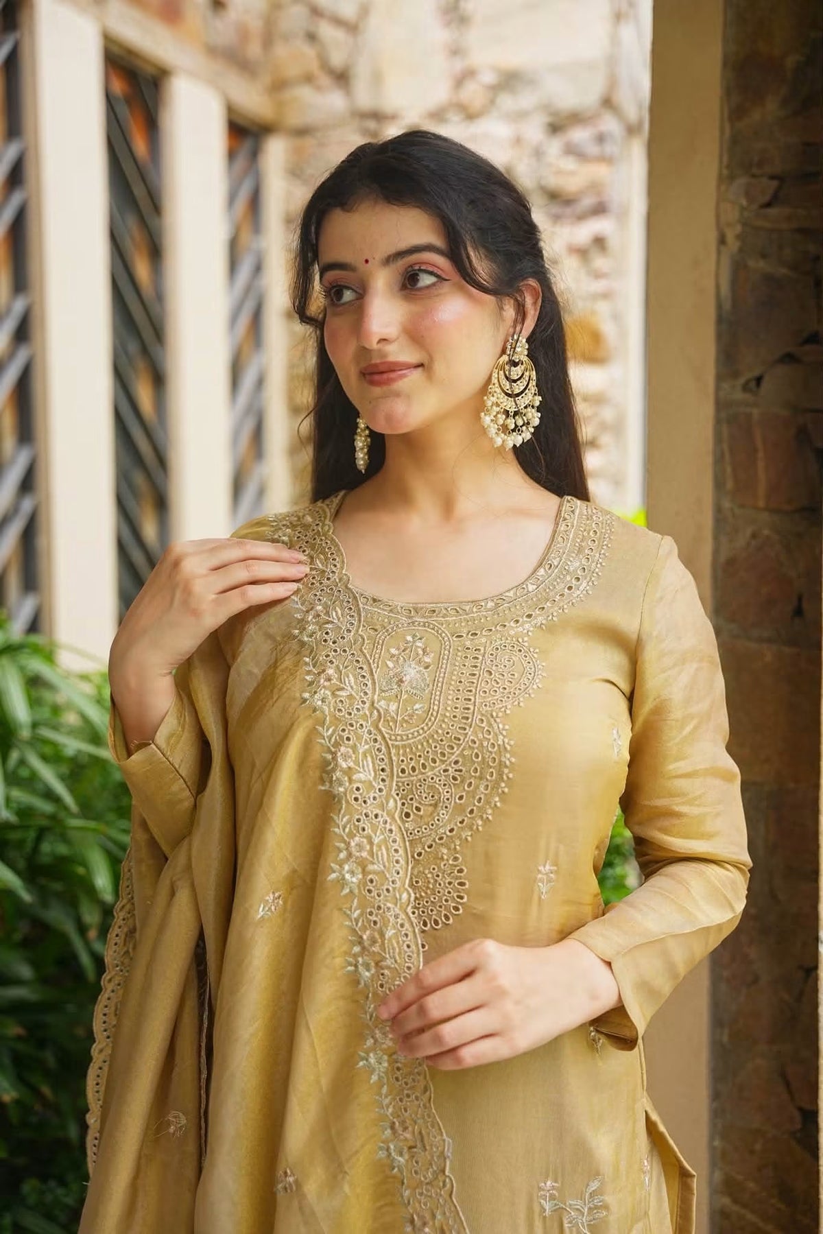 Bhanavi Heavy Straight Kurta Set