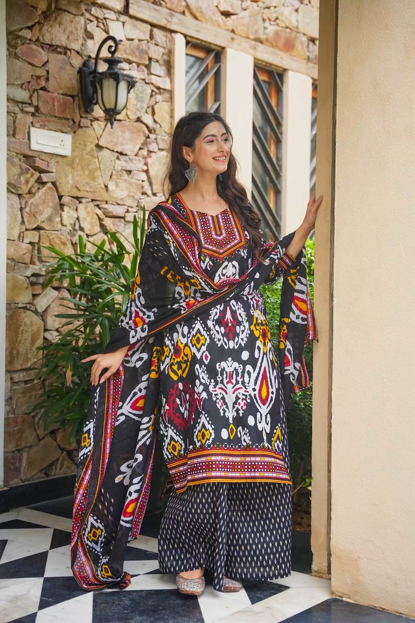 Kamalika Printed Straight Kurta Set