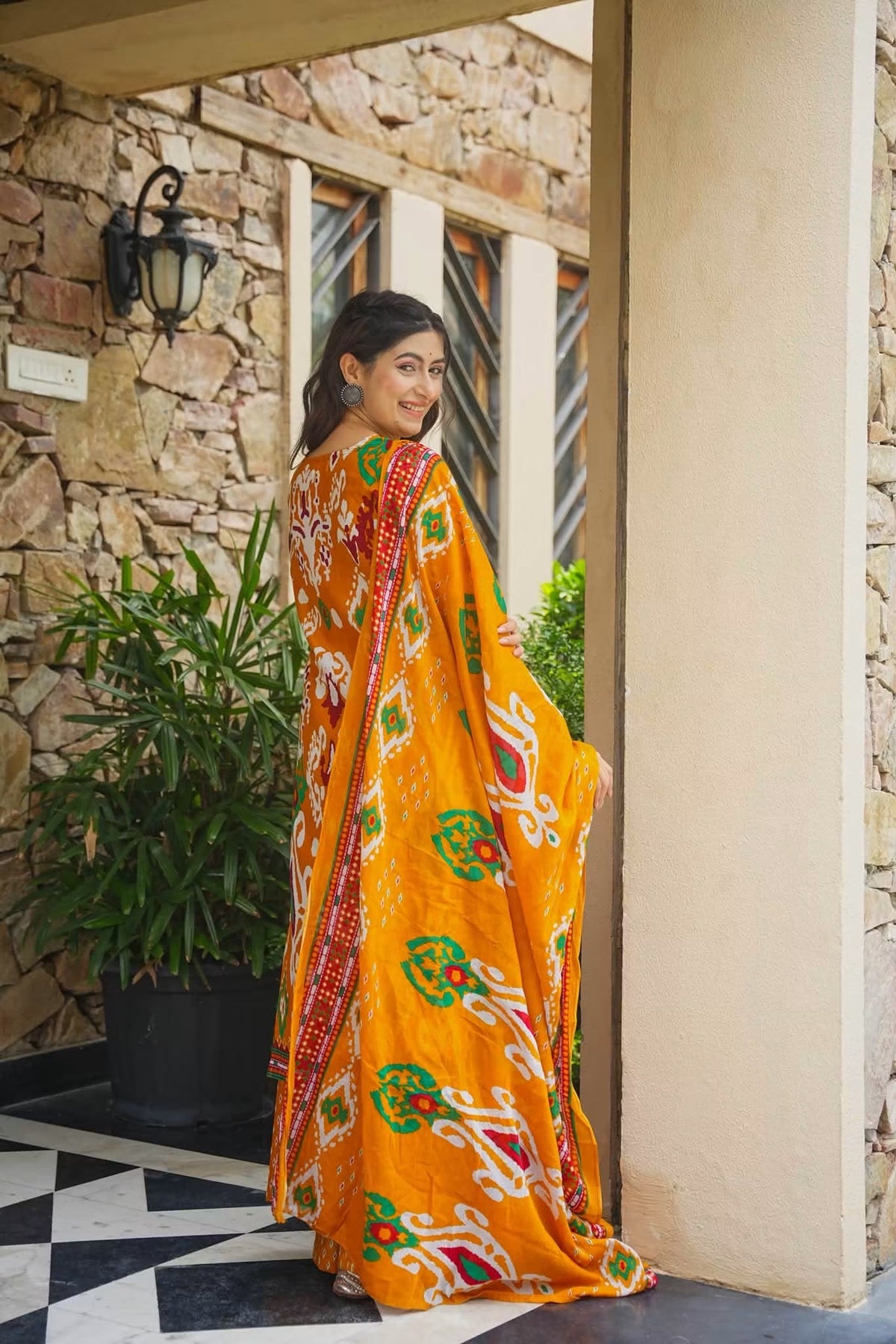 Sharadika Printed Straight Kurta Set