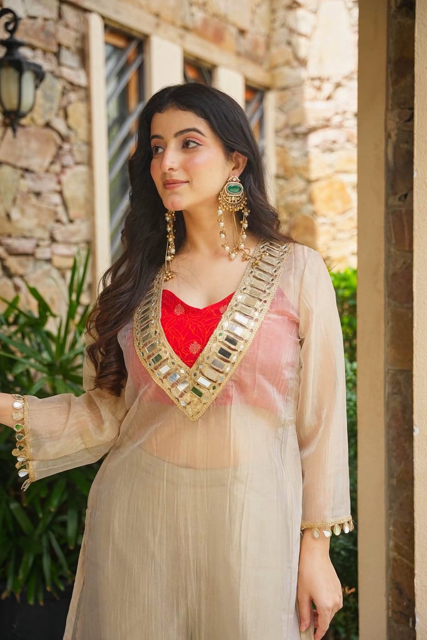 Lohvisha Indo-Western Festive Anarkali Set