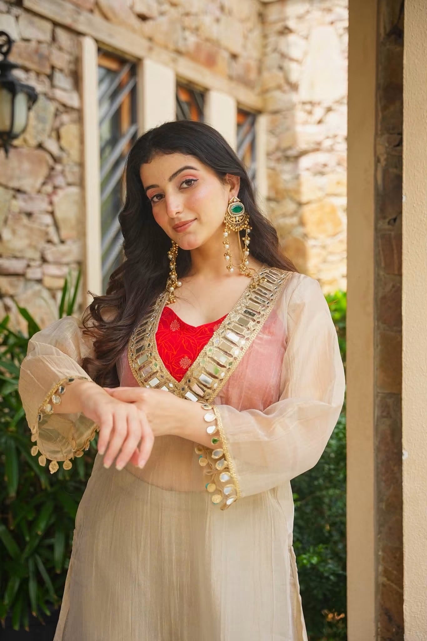 Lohvisha Indo-Western Festive Anarkali Set