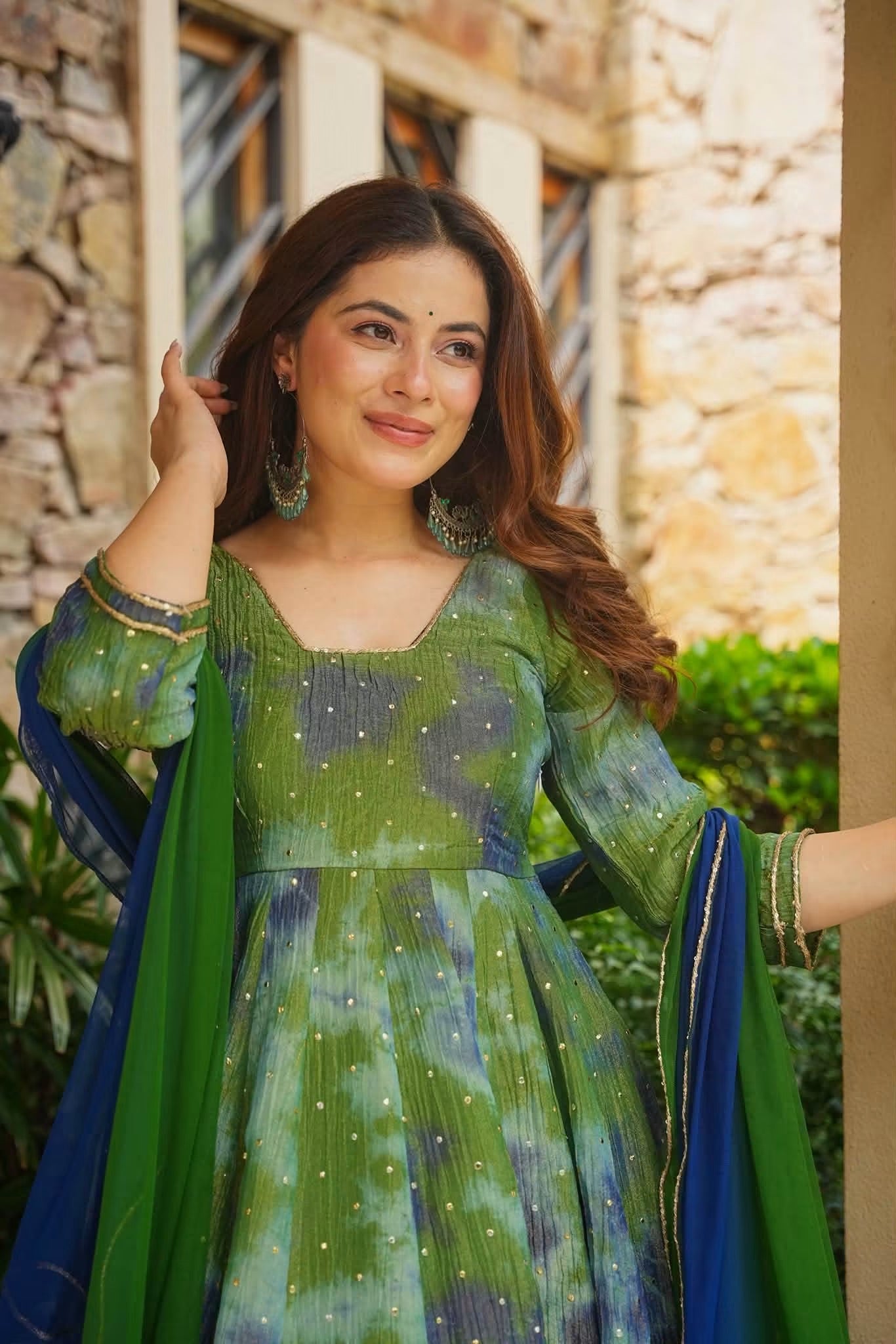 Neyara Heavy Anarkali Suit Set
