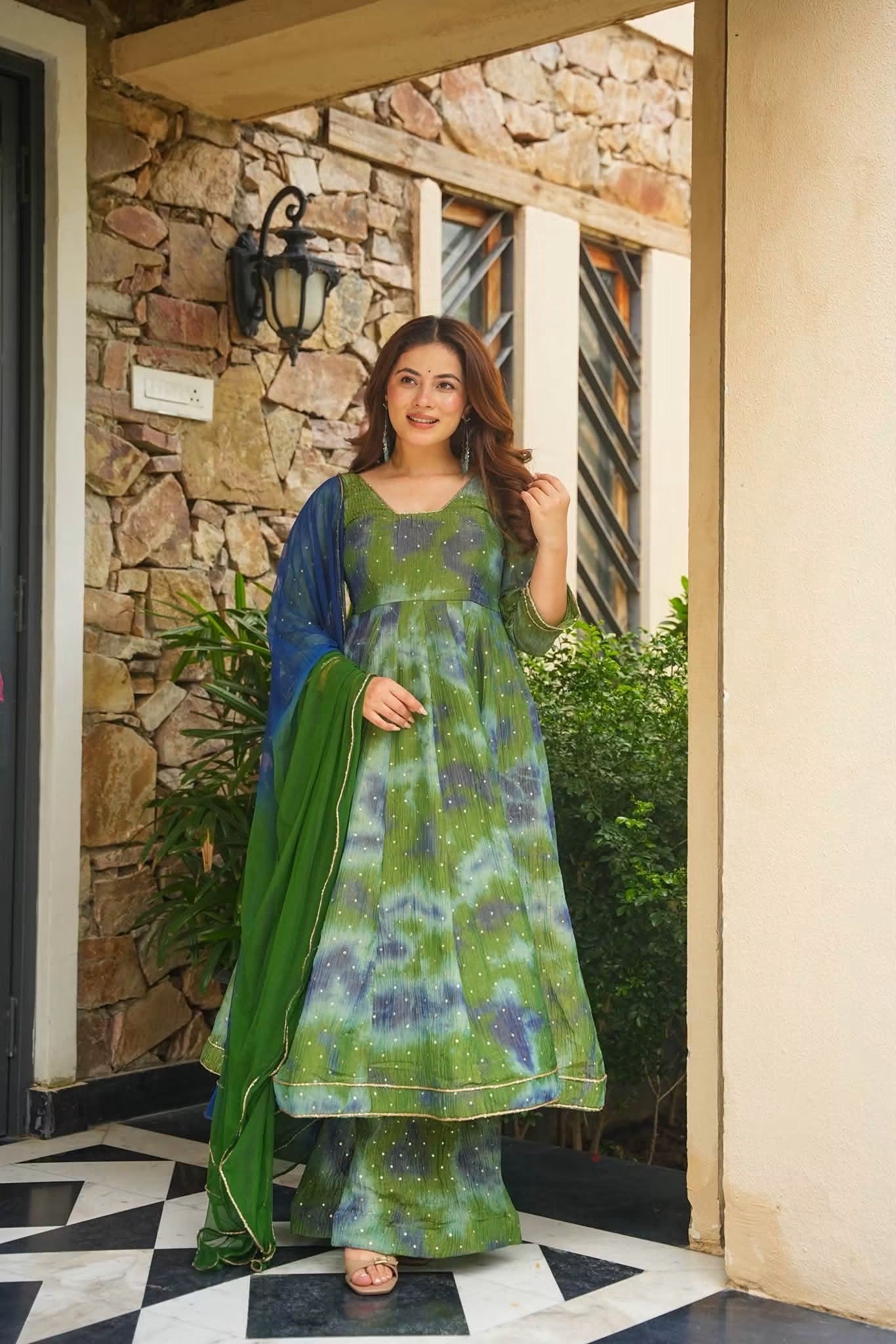 Neyara Heavy Anarkali Suit Set
