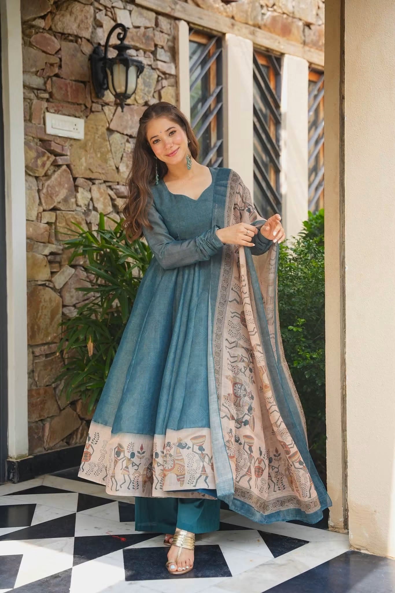 Wahira Cosmos Anarkali Suit Set