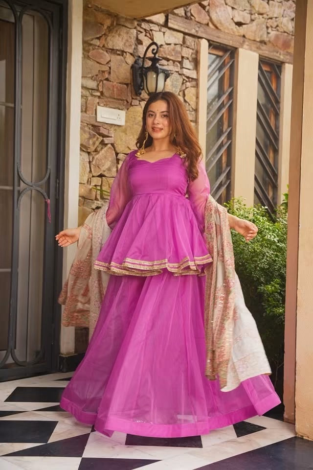 Haritvi Heavy Embroidered Kurta Set