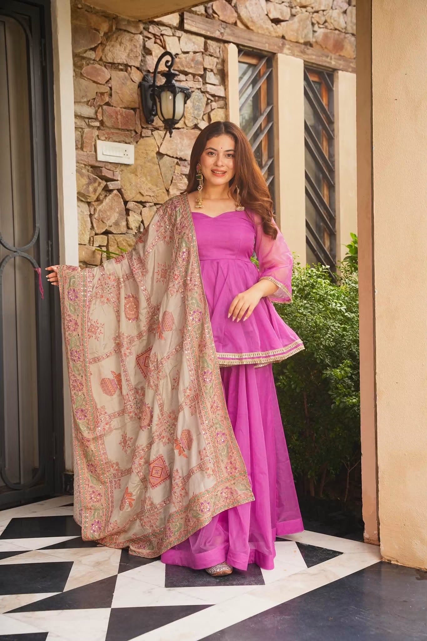 Haritvi Heavy Embroidered Kurta Set