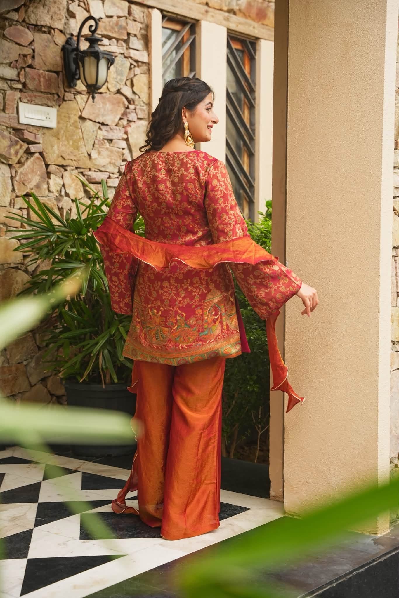 Raina Ethnic Glam Co-ord Set