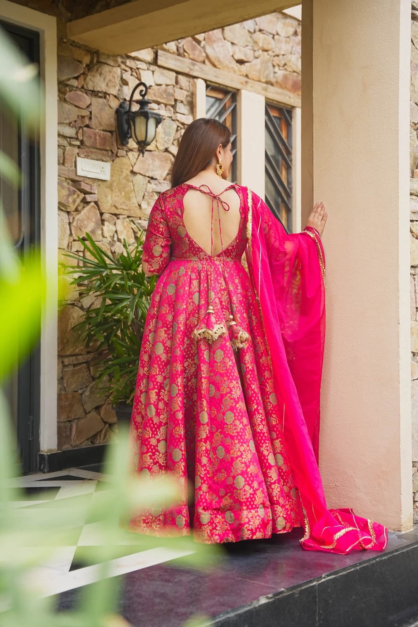 Rangisha Festive Wear Heavy Embroidered Maxi Set