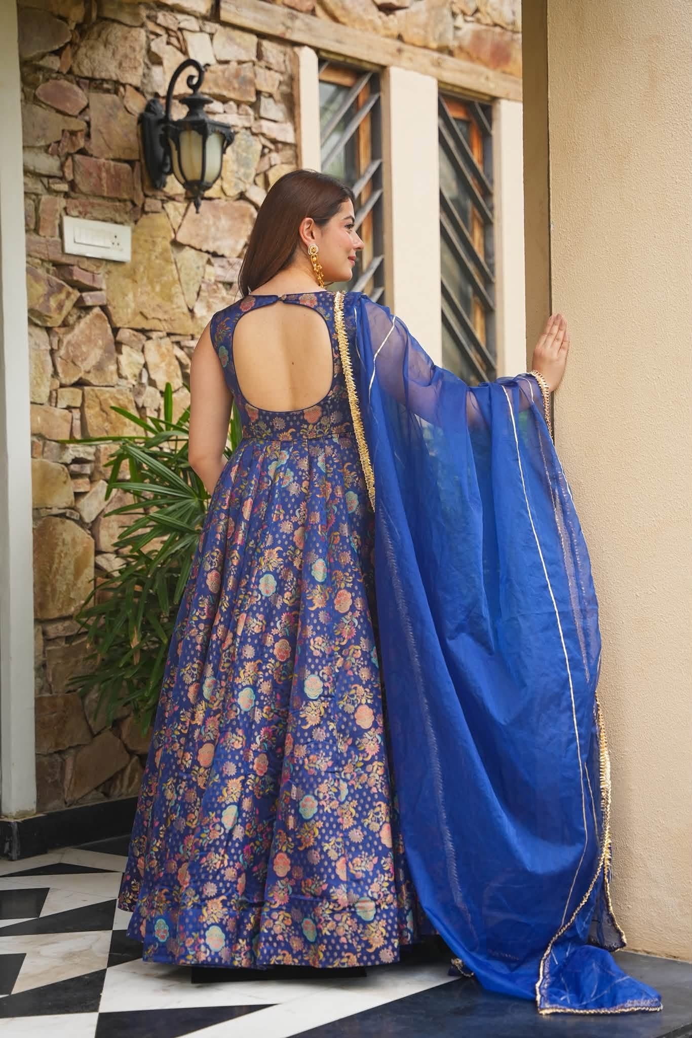 Ranjika Royal Heavy Embroidered Maxi Set
