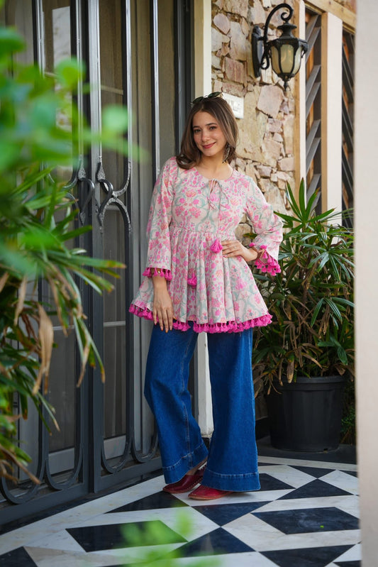 Velvet Breeze Cotton Top