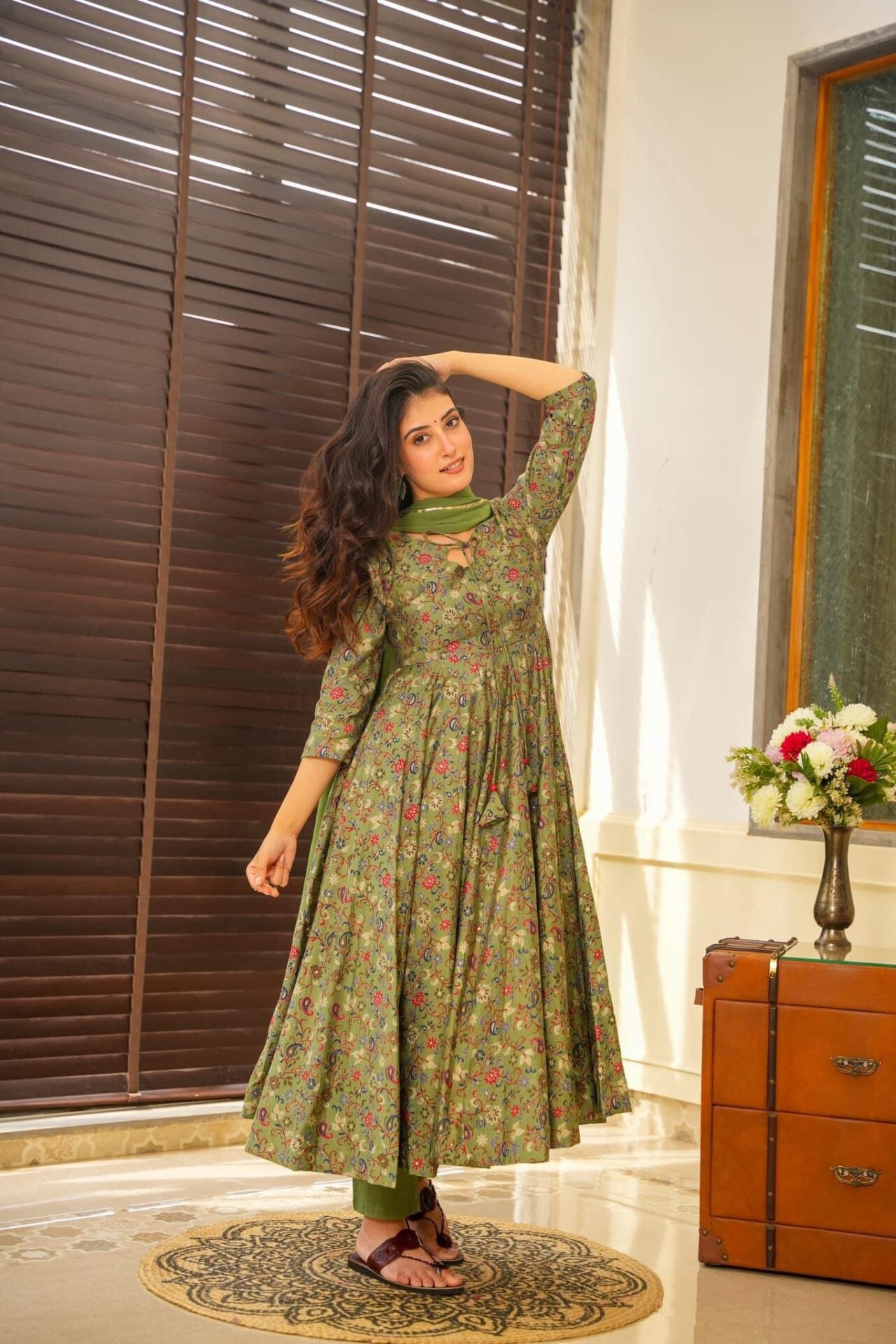 sowmya muslin suit set