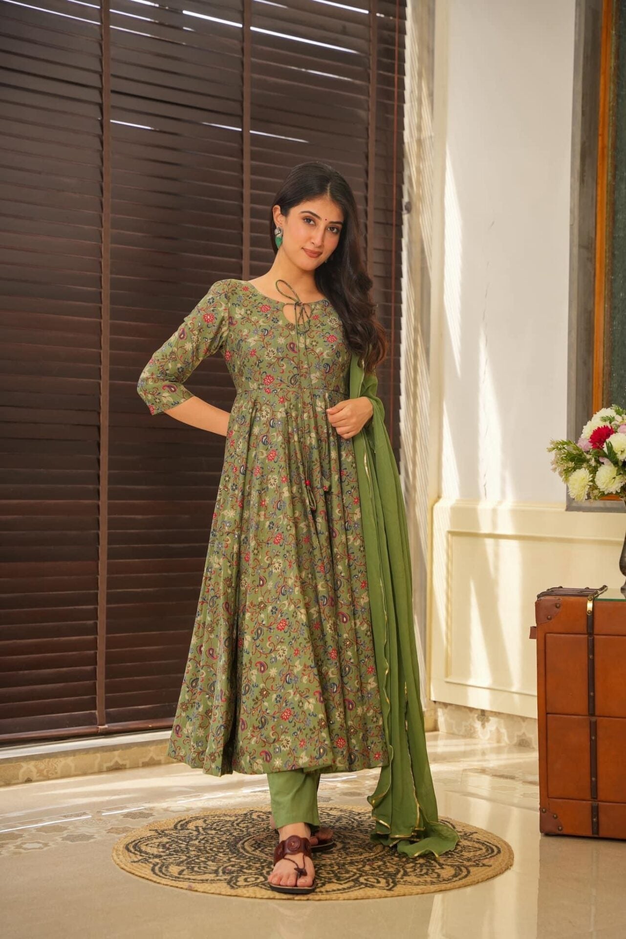 sowmya muslin suit set