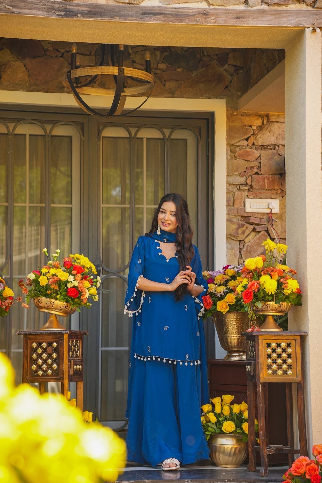 Neelanshika Wedding Wear Kurta Set