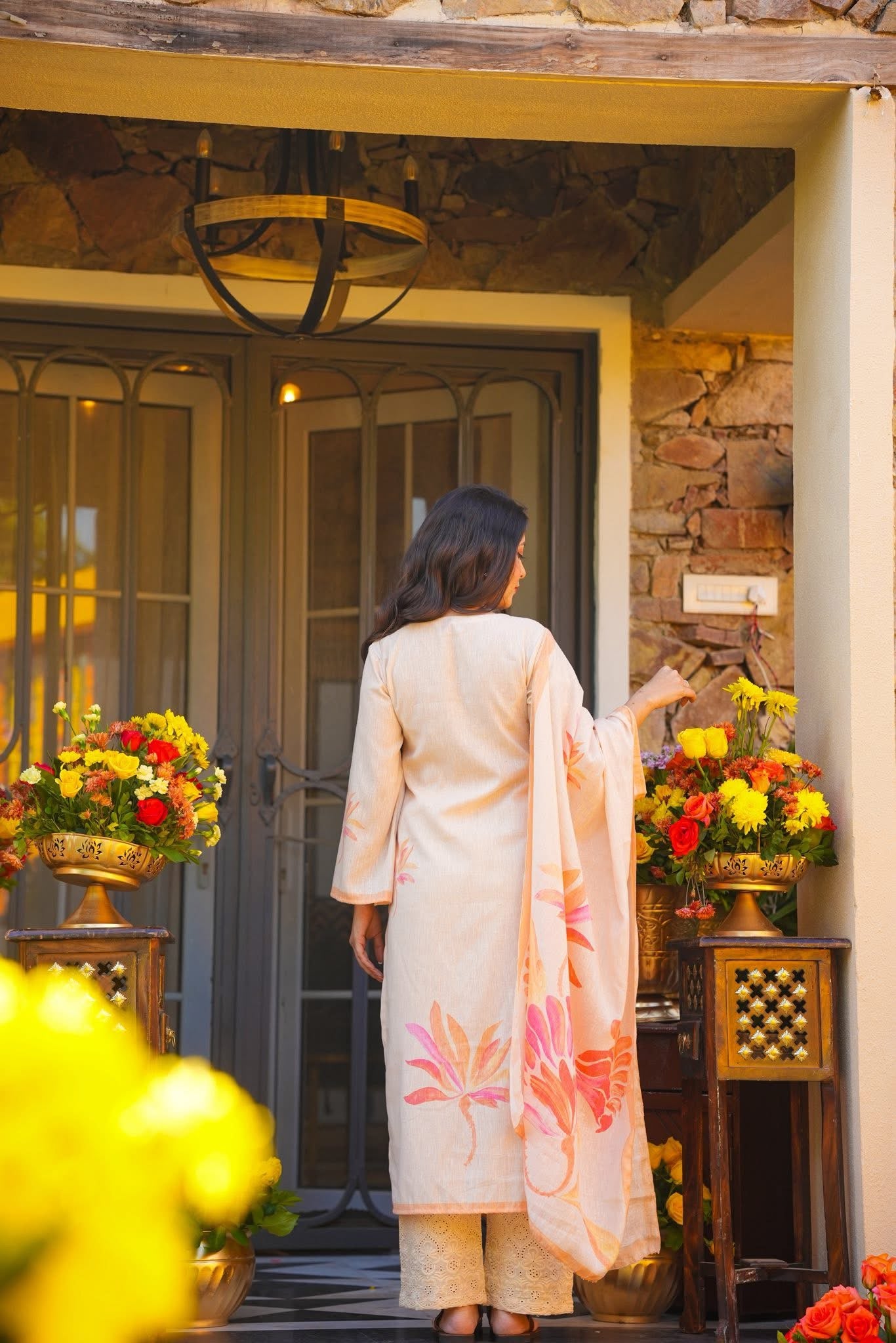 Nivandiya Elegant Cotton Kurta Set