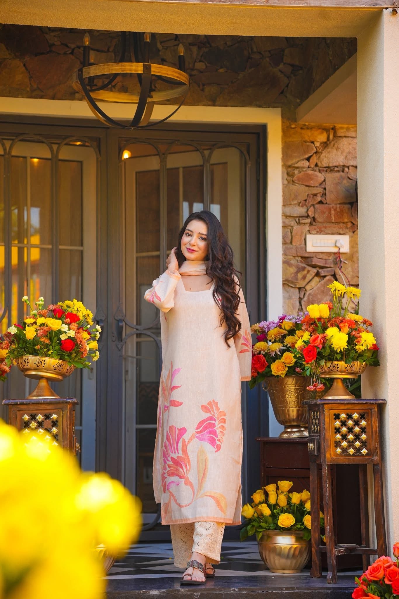 Nivandiya Elegant Cotton Kurta Set