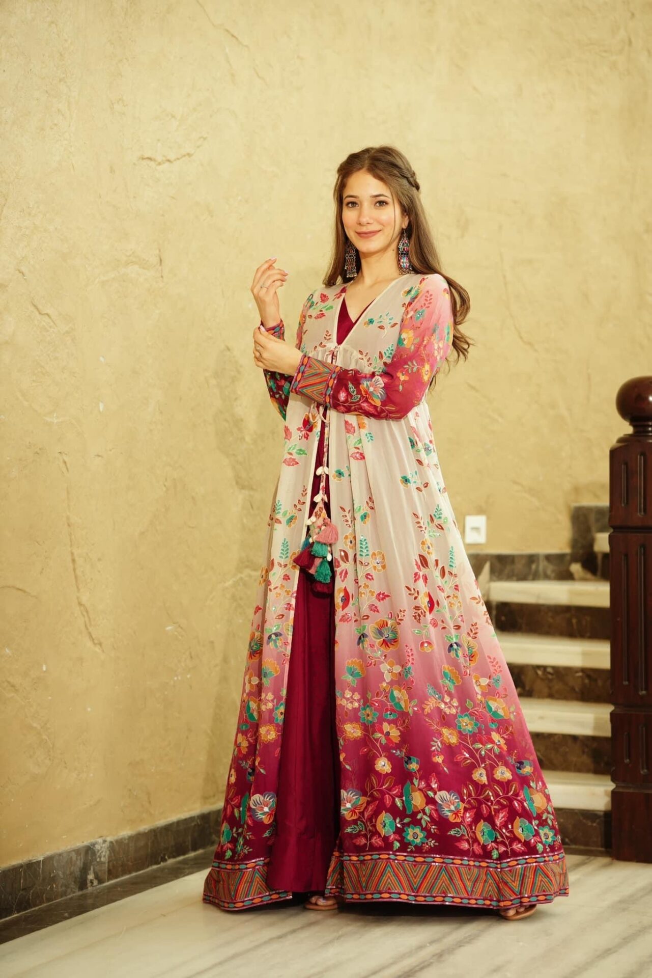 Buy long shrug dresses for women party wear in India @ Limeroad