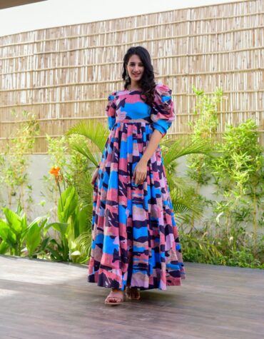 Lyra Organza trendy dress - Buy Designer Ethnic Wear for Women Online in  India - Idaho Clothing