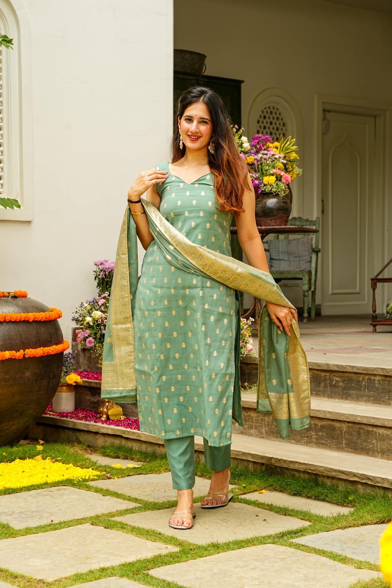 Discover more than 175 chanderi suit design best